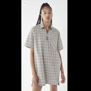 The Ragged Priest Plaid shirt dress (from UO)